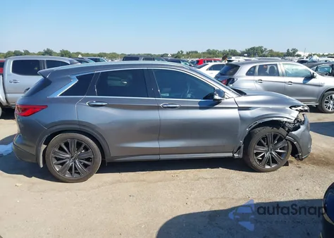 2020 Infiniti Qx50 Essential z USA, uszkodzony, nr VIN 3PCAJ5M13LF111133